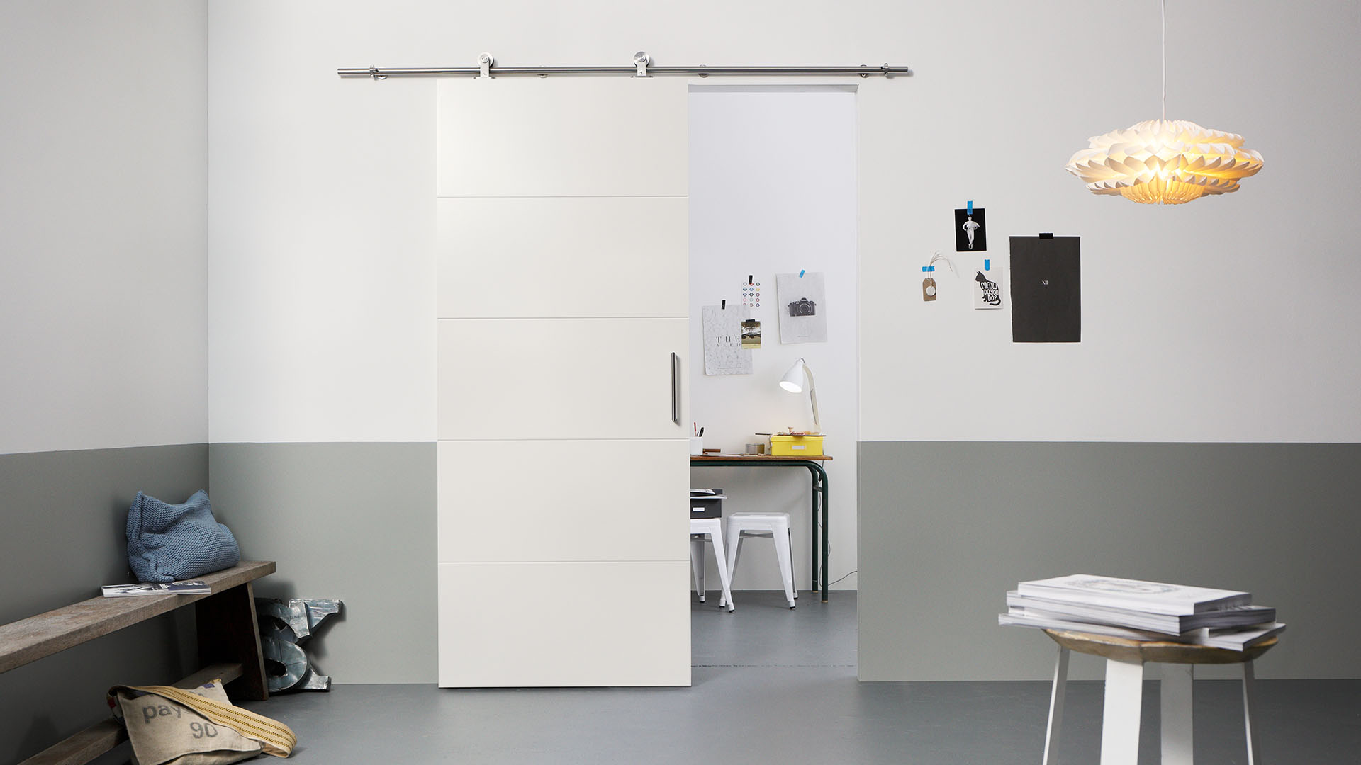 Arne & Bodil schuifdeursysteem Move RVS